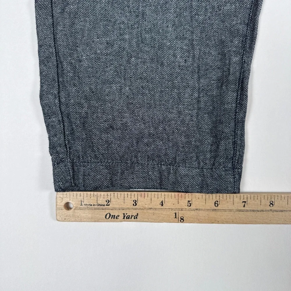 Banana Republic Pants Mens 38x32 Blue Linen Drawstring Athletic Fit Jogger Coast
